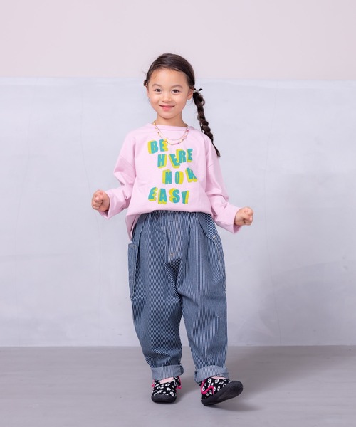 Life Support Products（ライフサポートプロダクツ）の「プリントロンティー（80～150cm）（Tシャツ/カットソー・キッズ・ブルー/ホワイト/レッド/杢グレー/ピンク/グリーン/オフホワイト/ベージュ/ブラック/チャコール・90/95/100/110/120/130/140/150/80）」の11枚目の写真