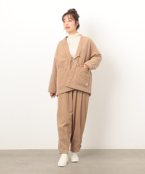 ONIGIRI(オニギリ)の「ランダムリブ ハイネック ロングスリーブ カットソー(Tシャツ/カットソー・レディース・ワイン/カーキ/アイボリー/マスタード/イエロー/ライラック/ネイビー/グレー/ミント/チャコール・FREE)」の19枚目の写真
