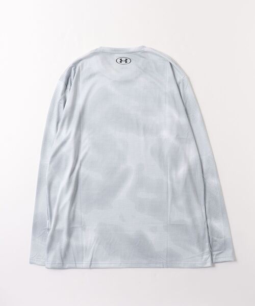 UNDER ARMOUR(アンダーアーマー)の「アンダーアーマー UAテック プリント ロングスリーブシャツ(Tシャツ/カットソー・メンズ・ブラック/ブルー/ホワイト・M/3L/LL/S/L)」の4枚目の写真