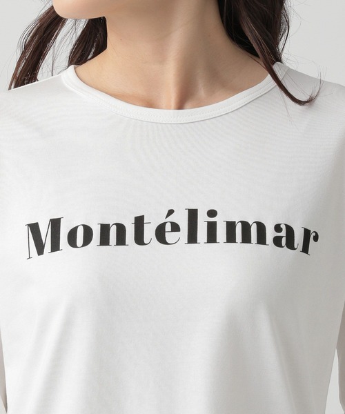 Elura(エルーラ)の「ロングロゴTシャツ(Tシャツ/カットソー・レディース・ホワイト/グレー・LARGE/MEDIUM)」の11枚目の写真