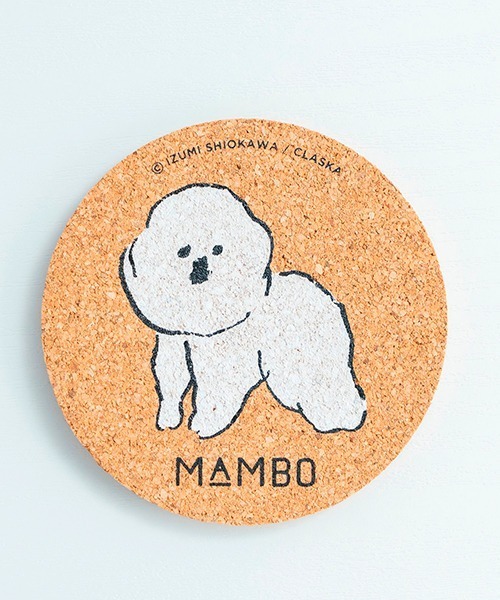 MAMBO(マンボ)の「コルクコースター(ランチョンマット/テーブルウェア・レディース・ホワイト・ONE SIZE)」の4枚目の写真