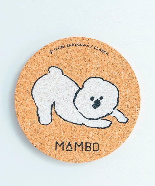 MAMBO(マンボ)の「コルクコースター(ランチョンマット/テーブルウェア・レディース・ホワイト・ONE SIZE)」の5枚目の写真
