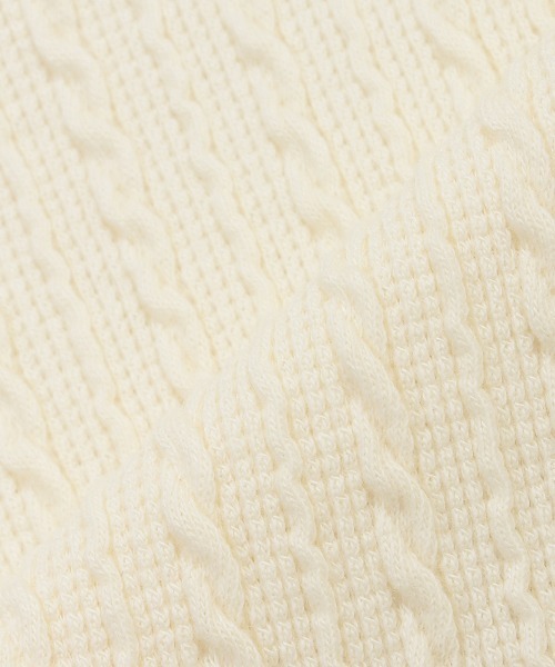 sense of wonder（センスオブワンダー）の「ケーブルボートネック長袖Tシャツ【日本製】（Tシャツ/カットソー・キッズ・キナリ・90cm/130cm/100cm/120cm/110cm/80ｃｍ）」の5枚目の写真