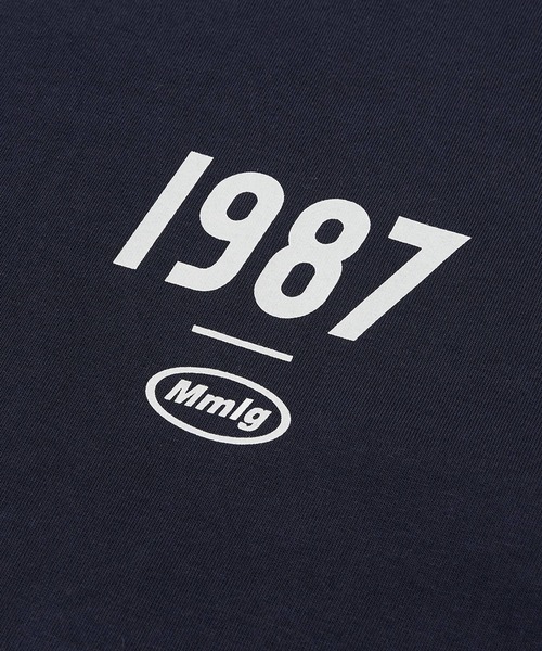 87mm（87mm）の「【UNISEX】Mmlg／19MG ロングスリーブ 2977133（Tシャツ/カットソー・レディース・ホワイト/ネイビー・SMALL/MEDIUM/LARGE）」の8枚目の写真