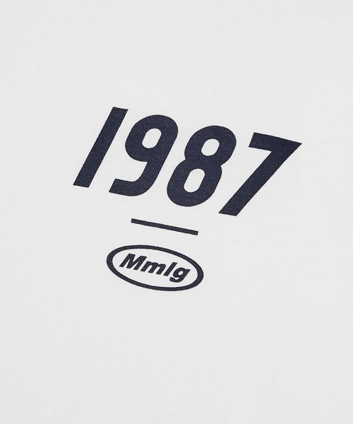 87mm（87mm）の「【UNISEX】Mmlg／19MG ロングスリーブ 2977133（Tシャツ/カットソー・レディース・ホワイト/ネイビー・SMALL/MEDIUM/LARGE）」の4枚目の写真
