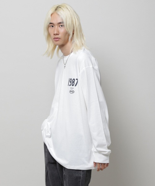 87mm（87mm）の「【UNISEX】Mmlg／19MG ロングスリーブ 2977133（Tシャツ/カットソー・レディース・ホワイト/ネイビー・SMALL/MEDIUM/LARGE）」の21枚目の写真