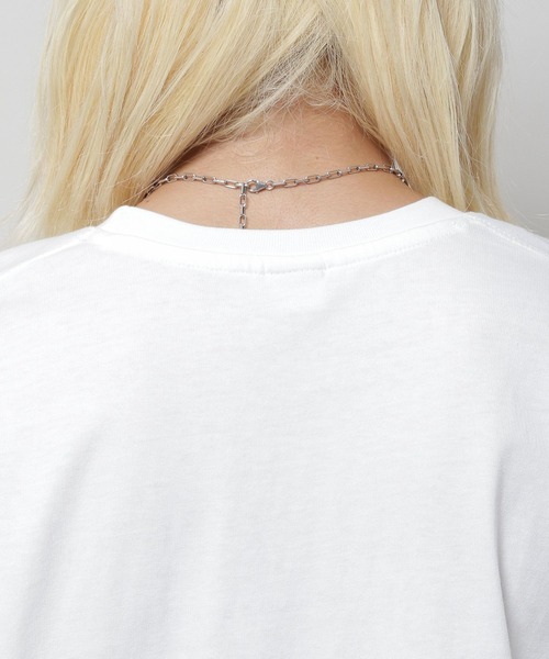 87mm（87mm）の「【UNISEX】Mmlg／19MG ロングスリーブ 2977133（Tシャツ/カットソー・レディース・ホワイト/ネイビー・SMALL/MEDIUM/LARGE）」の18枚目の写真