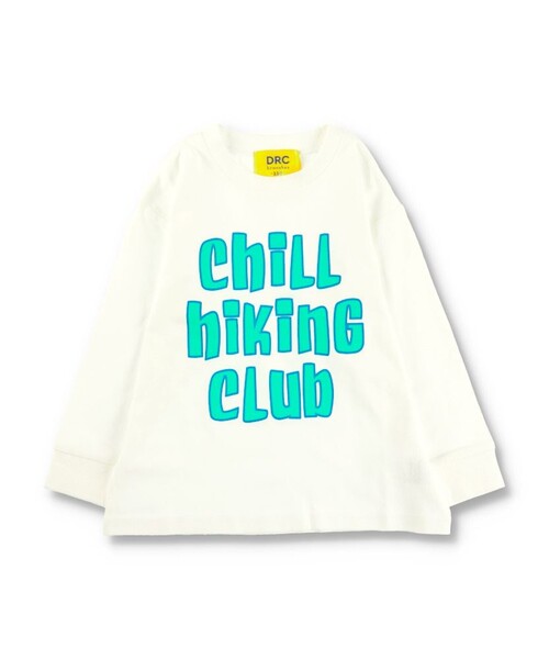 DRC branshes（ディーアールシーブランシェス）の「【WEB限定/DRC】綿100％bコレグラフィック長袖Tシャツ ロンT（Tシャツ/カットソー・キッズ・オフホワイト/ホワイト/アイボリー/その他2/その他4/その他3/その他5/ブラック/その他1/ブルー/その他6/チャコールグレー/オリーブ・140/160/120/100/150/110/130）」の8枚目の写真