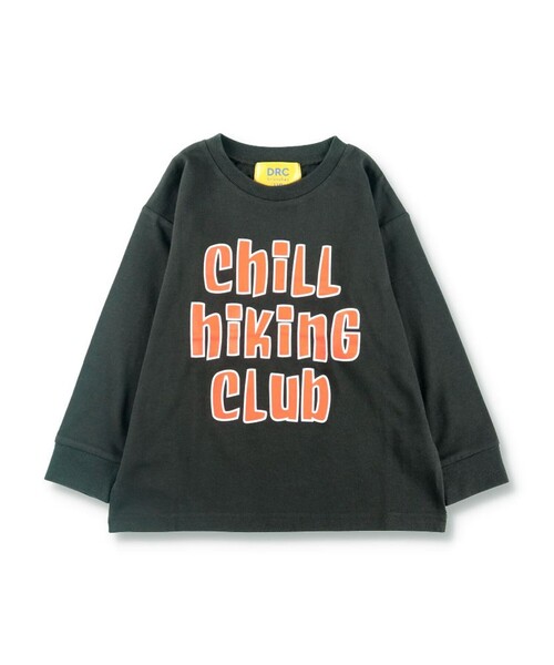 DRC branshes（ディーアールシーブランシェス）の「【WEB限定/DRC】綿100％bコレグラフィック長袖Tシャツ ロンT（Tシャツ/カットソー・キッズ・オフホワイト/ホワイト/アイボリー/その他2/その他4/その他3/その他5/ブラック/その他1/ブルー/その他6/チャコールグレー/オリーブ・140/160/120/100/150/110/130）」の5枚目の写真