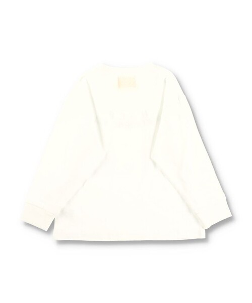 DRC branshes（ディーアールシーブランシェス）の「【WEB限定/DRC】綿100％bコレグラフィック長袖Tシャツ ロンT（Tシャツ/カットソー・キッズ・オフホワイト/ホワイト/アイボリー/その他2/その他4/その他3/その他5/ブラック/その他1/ブルー/その他6/チャコールグレー/オリーブ・140/160/120/100/150/110/130）」の16枚目の写真