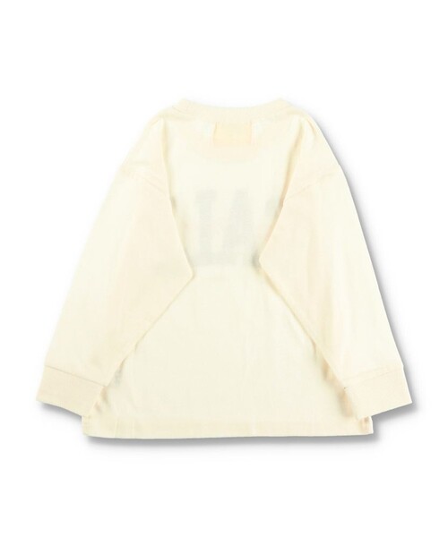 DRC branshes（ディーアールシーブランシェス）の「【WEB限定/DRC】綿100％bコレグラフィック長袖Tシャツ ロンT（Tシャツ/カットソー・キッズ・オフホワイト/ホワイト/アイボリー/その他2/その他4/その他3/その他5/ブラック/その他1/ブルー/その他6/チャコールグレー/オリーブ・140/160/120/100/150/110/130）」の22枚目の写真