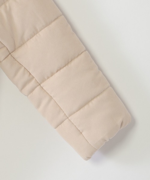 ikka（イッカ）の「【親子コーデ】細コール中綿ジャケット（120~160cm）（ダウンジャケット/コート・キッズ・モカ/ベージュ・120/130/140/150/160）」の21枚目の写真