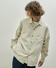 JUNRED | ナイロンスエードシャツ(シャツ/ブラウス)