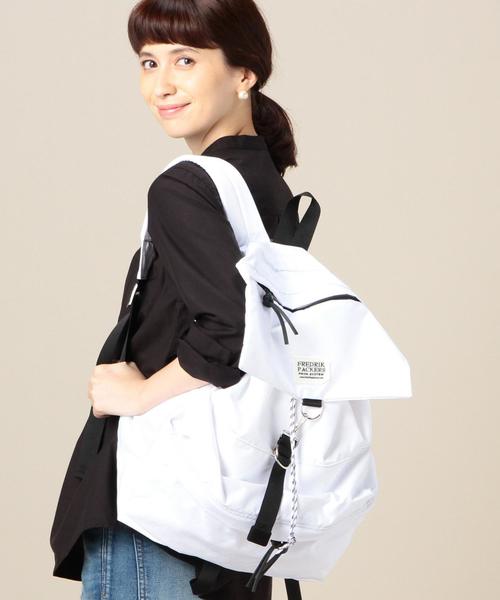 FREDRIK PACKERS（フレドリックパッカーズ）の「[フレドリックパッカーズ]fredrik packers 420D EXPLORE バックパック◆（バックパック/リュック・レディース・ホワイト/ブラック/ダークグリーン・フリー）」の16枚目の写真