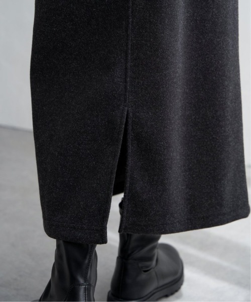 LBC(エルビーシー)の「圧縮ジャージIラインスカート(スカート・レディース・ダークブラウン/チャコールグレー/ベージュ・M)」の11枚目の写真