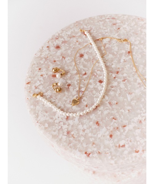 Mila Owen(ミラオーウェン)の「ハートモチーフロングネックレス(ネックレス・レディース・シルバー/ゴールド・FREE)」の3枚目の写真