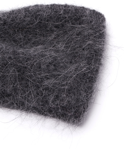 N.（N. Natural Beauty Basic）（エヌエヌナチュラルビューティーベーシック）の「ニットターバン（ヘアバンド・レディース・グレー/ブラック・ﾌﾘ-）」の6枚目の写真