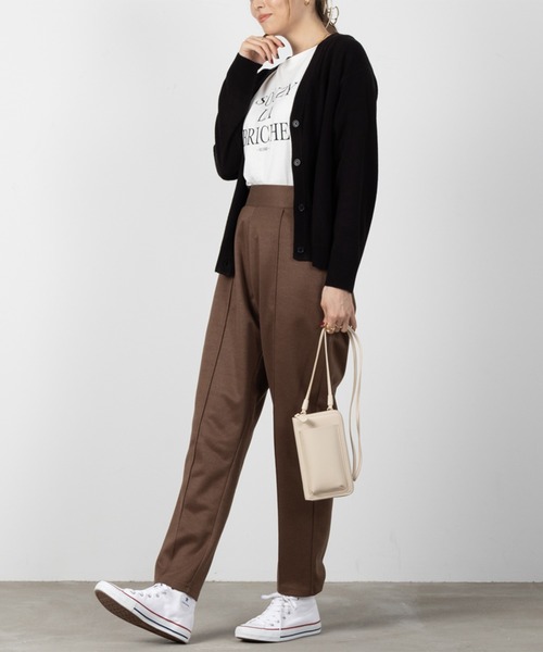 NAVY（ネイビー）の「NAVY 起毛ツイル テーパードパンツ（その他パンツ・レディース・ブラック/ブラウン/ブルー系/ベージュ・M/L）」の10枚目の写真