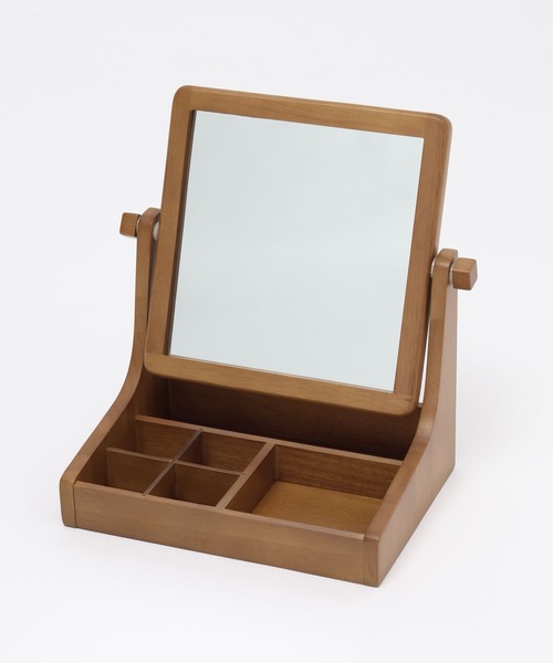豊岡クラフト 森林楽 ミラー付き アクセサリー ケース 宝石箱 (極美品) 豊岡クラフト 森林楽 ミラー付き アクセサリー ケース 宝石箱