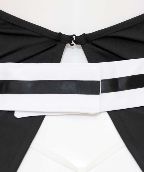 OSYAREVO（オシャレボ）の「コスプレ チャイナ×メイド レディース ホワイトデー 記念日（コスチューム/パーティーグッズ・レディース・ブラック/グリーン・ONESIZE）」の7枚目の写真