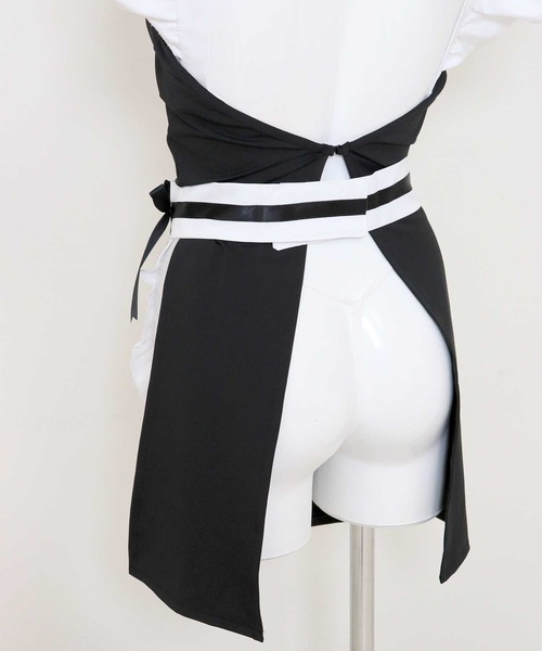 OSYAREVO（オシャレボ）の「コスプレ チャイナ×メイド レディース ホワイトデー 記念日（コスチューム/パーティーグッズ・レディース・ブラック/グリーン・ONESIZE）」の9枚目の写真