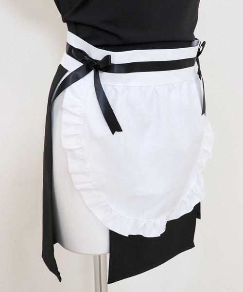 OSYAREVO（オシャレボ）の「コスプレ チャイナ×メイド レディース ホワイトデー 記念日（コスチューム/パーティーグッズ・レディース・ブラック/グリーン・ONESIZE）」の13枚目の写真