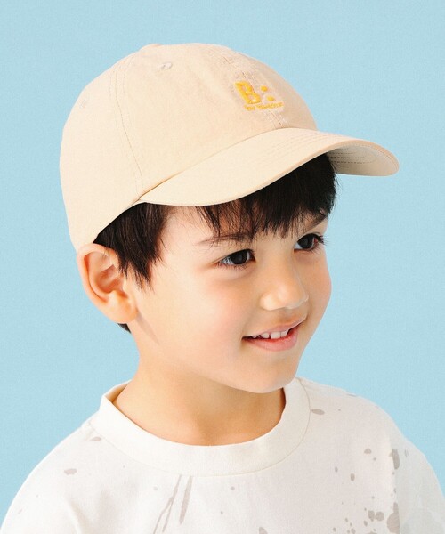 B:MING by BEAMS（ビーミングバイビームス）の「B:MING by BEAMS / ナイロン ロゴ ローキャップ（52～57cm）（キャップ・キッズ・オリーブ/パープル/ベージュ/イエロー系その他5/レッド系その他7/ブラック・M(54～56cm)/S(51～53cm)）」の8枚目の写真