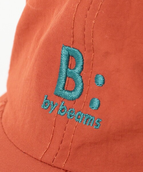 B:MING by BEAMS（ビーミングバイビームス）の「B:MING by BEAMS / ナイロン ロゴ ローキャップ（52～57cm）（キャップ・キッズ・オリーブ/パープル/ベージュ/イエロー系その他5/レッド系その他7/ブラック・M(54～56cm)/S(51～53cm)）」の19枚目の写真