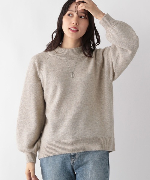 GLOBAL WORK(グローバルワーク)の「Hug meニットラメハイネックプルオーバー/MATINEE LINE/980822(ニット/セーター・レディース・ブルー/ライトグレー/アイボリー/ブラック/ライトベージュ・MEDIUM/LARGE)」の13枚目の写真