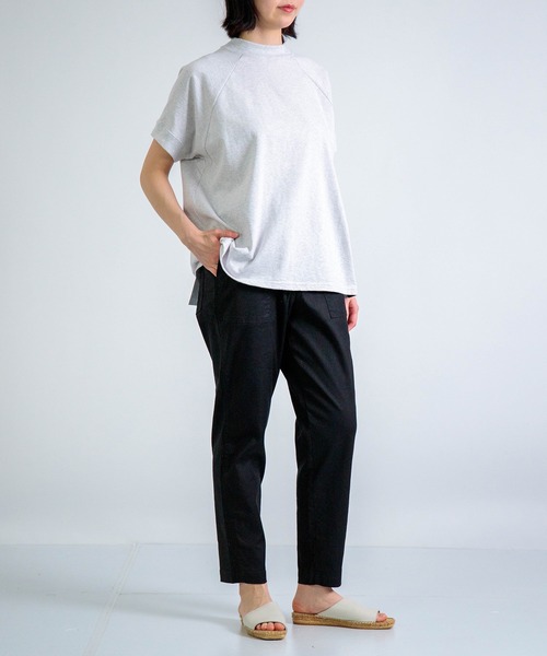 むーでぃー　 MOTHER＞HALF PIRE ZIP アンクル デニムパンツ