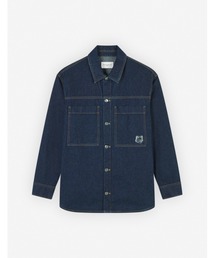 Maison Kitsune（メゾンキツネ）の「WORKWEAR OVERSHIRT IN WASHED DENIM WITH FOX HEAD PACH（シャツ/ブラウス）」