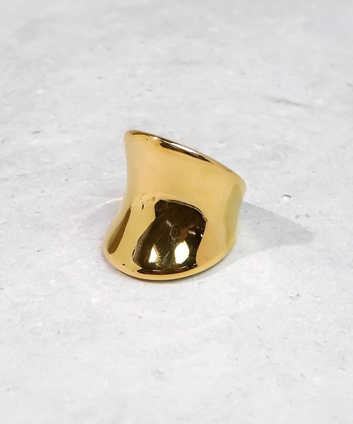 blackdia ocean(ブラックダイヤオーシャン)の「blackdia ocean ボリュームカーブリング(リング・レディース・シルバー/ゴールド・12号/14号/17号)」の12枚目の写真