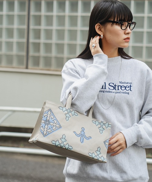 ラシット トートバッグ バッグ 「Orange Label」横長トートバッグ russet（ラシット）の「＜Orange Label＞横長トートバッグ(CE