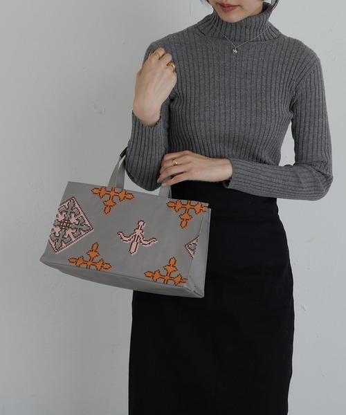 ラシット トートバッグ バッグ 「Orange Label」横長トートバッグ ラシット トートバッグ バッグ 「Orange Label」横長トート