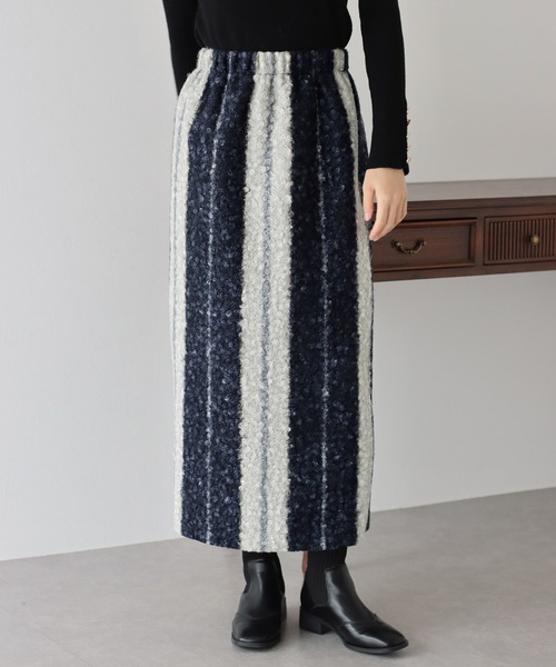 BLUEEAST（ブルーイースト）の「プードルファータイトスカート（スカート・レディース・ブラウン/ブラック/ブルー・MEDIUM）」の21枚目の写真