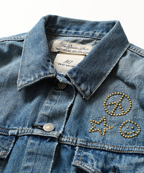 Ray BEAMS（レイビームス）の「＜WEB限定＞REMI RELIEF×Ray BEAMS / 別注 3rd デニムジャケット（デニムジャケット・レディース・ブルー系その他・MEDIUM/SMALL）」の3枚目の写真