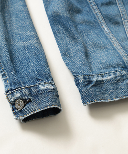 Ray BEAMS（レイビームス）の「＜WEB限定＞REMI RELIEF×Ray BEAMS / 別注 3rd デニムジャケット（デニムジャケット・レディース・ブルー系その他・MEDIUM/SMALL）」の5枚目の写真