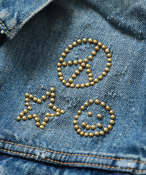 Ray BEAMS（レイビームス）の「＜WEB限定＞REMI RELIEF×Ray BEAMS / 別注 3rd デニムジャケット（デニムジャケット・レディース・ブルー系その他・MEDIUM/SMALL）」の6枚目の写真