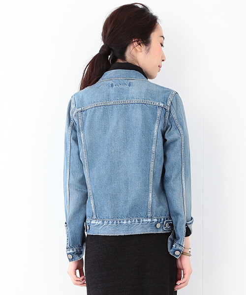 Ray BEAMS（レイビームス）の「＜WEB限定＞REMI RELIEF×Ray BEAMS / 別注 3rd デニムジャケット（デニムジャケット・レディース・ブルー系その他・MEDIUM/SMALL）」の12枚目の写真