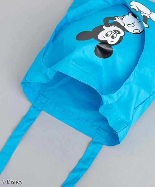 Disney（ディズニー）の「coen限定／ディズニーデザイン　キャラクタープリントトートバッグ（トートバッグ・レディース・シルバー/ダークグレー/ターコイズブルー・FREE）」の5枚目の写真