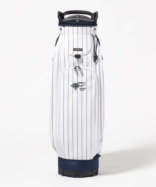BEAMS GOLF キャディバッグ ホワイト Amazon.co.jp: [ビームスゴルフ] キャンパス・バッグ JONES 別注