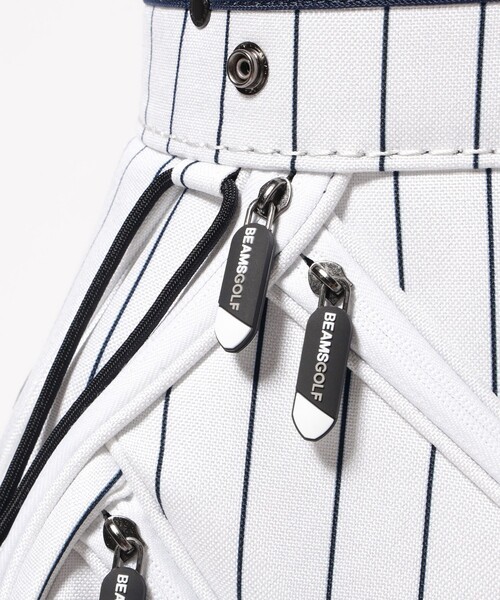 【限定品】BEAMS GOLF ピンストライプ エイトハーフ キャディバッグ BEAMS GOLF（ビームスゴルフ）の「BEAMS GOLF / ピンストライプ エイト