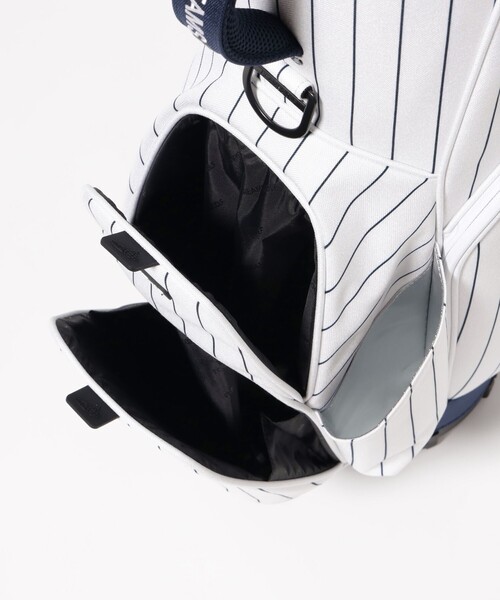 【限定品】BEAMS GOLF ピンストライプ エイトハーフ キャディバッグ BEAMS GOLF（ビームスゴルフ）の「BEAMS GOLF / ピンストライプ