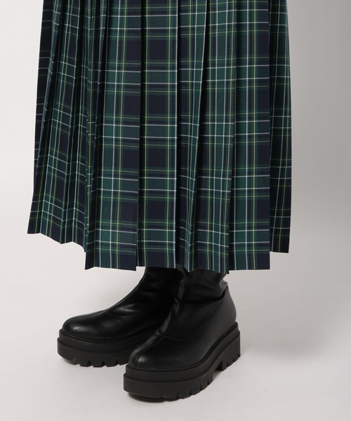 LOWRYS FARM(ローリーズファーム)の「チェックプリーツスカート 995459(スカート・レディース・グレー/ベージュ/ネイビー・FREE)」の11枚目の写真