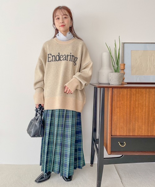 LOWRYS FARM(ローリーズファーム)の「チェックプリーツスカート 995459(スカート・レディース・グレー/ベージュ/ネイビー・FREE)」の19枚目の写真