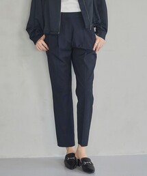 【接触冷感・UVケア・撥水・洗える】 LooseWeave テーパードパンツ