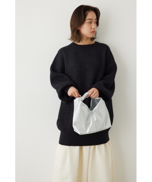 RODEO CROWNS WIDE BOWL（ロデオクラウンズワイドボウル）の「シャイニーバッグ（トートバッグ・レディース・ブラック/シルバー/ゴールド・FREE）」の4枚目の写真