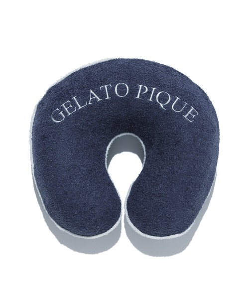 gelato pique(ジェラートピケ)の「トラベルロゴネックピロー(トラベルグッズ・レディース・ネイビー・FREE)」の3枚目の写真
