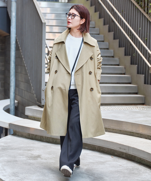 Spick & Span（スピックアンドスパン）の「Co/R ワイドトレンチ