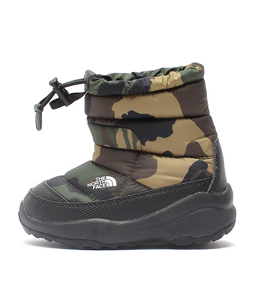 こども ビームス（コドモビームス）の「THE NORTH FACE / 15 toddler ヌプシ ブーティー (14～16cm)（ブーツ・キッズ・ブラック/カモフラージュ・14cm/15cm/16cm）」の12枚目の写真